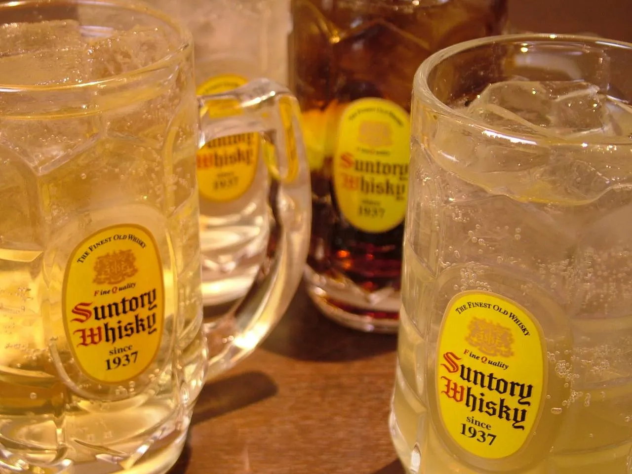 焼き鳥にはハイボール!