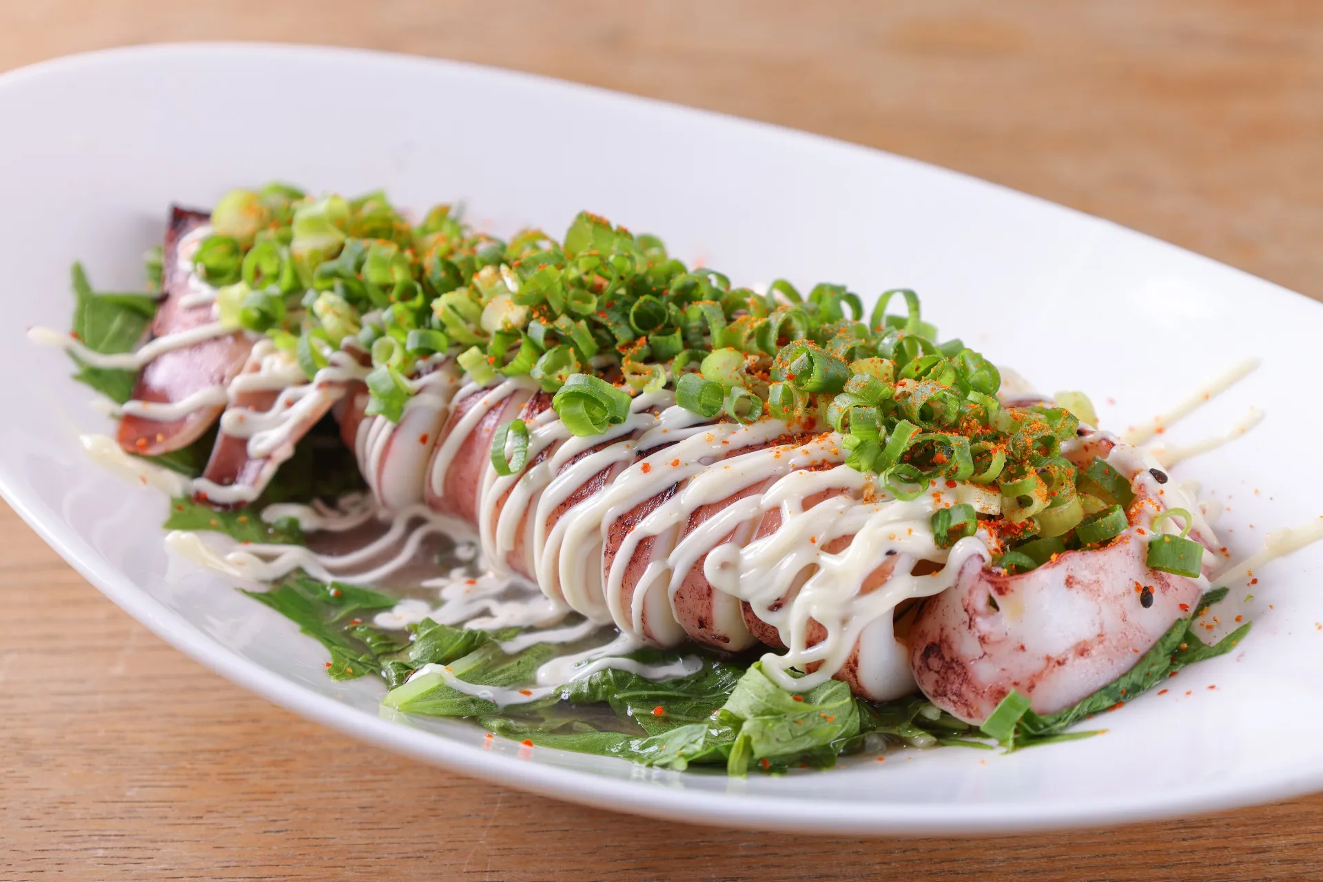 蒸しイカ~マヨポン酢~